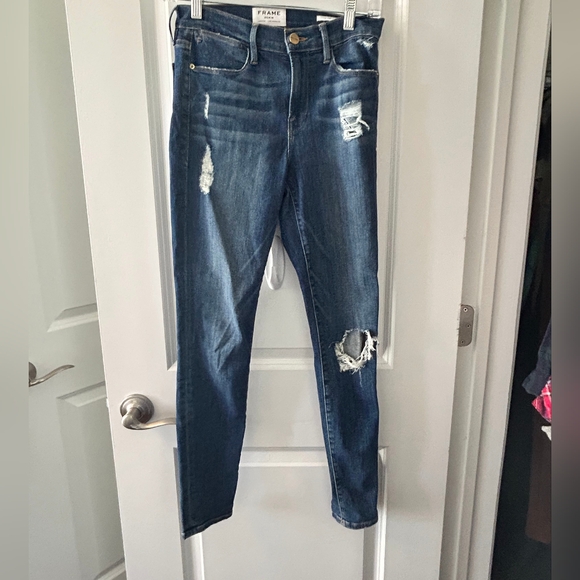 Frame Denim Denim - FRAME Le High Rise Skinny Jeans